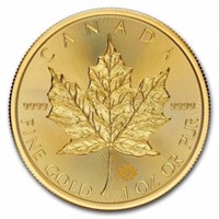 1 oz Gold Canadian Maple Leaf Coin 2024* See Note