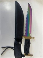 Rainbow ridge bowie knife