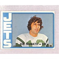 1972 Topps Joe Namath High Grade