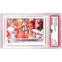 2022 Topps Ohtani/marsh Psa 10