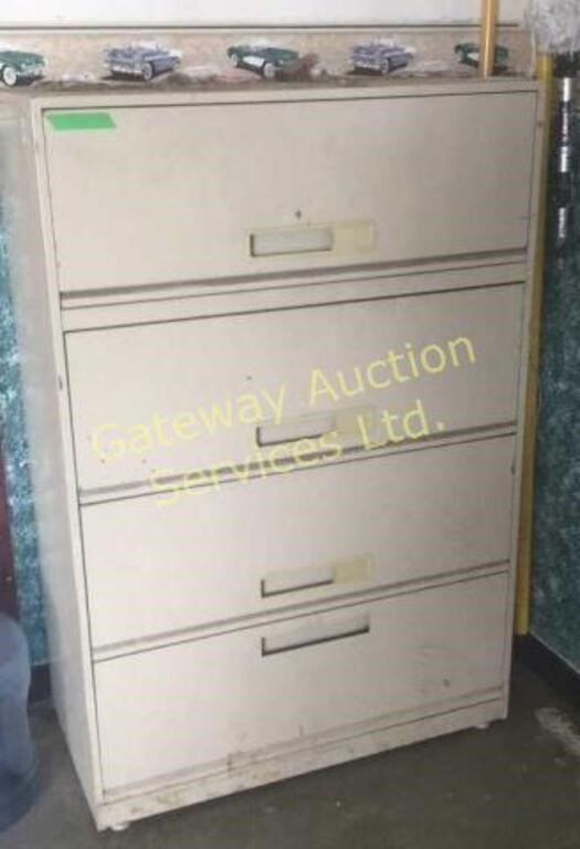 4 drawer legal size filing cabinet.