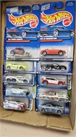 10- New Hotwheels cars