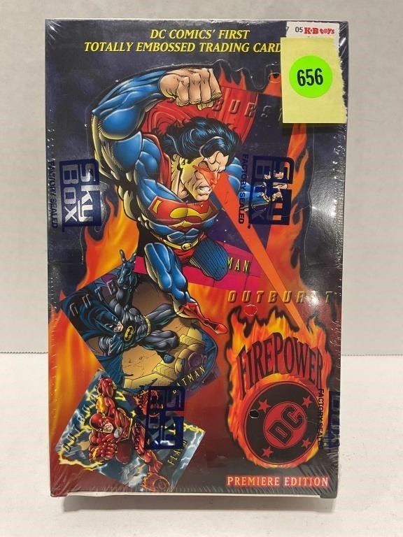 DC comics skybox trading cards sealed