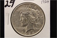 1924 PEACE DOLLAR