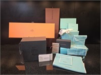Designer Packaging Tiffany & Co, Versace, Hermes