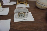 Royal Doulton crystal clock