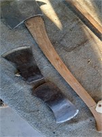 Axe and axe heads