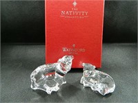 Waterford Crystal Nativity Set -  Lambs