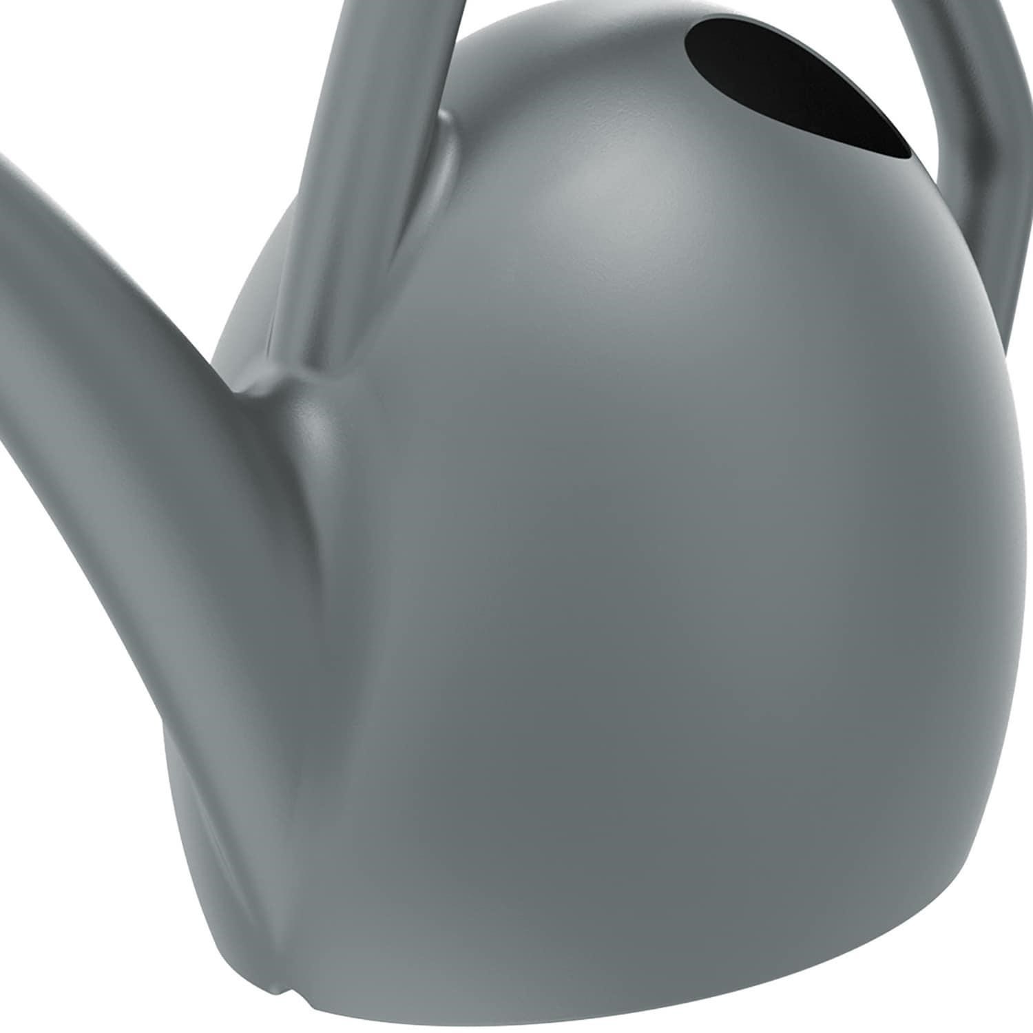 Bloem Rhino Watering Can: 2 Gal - Charcoal