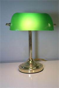 Touch Control Bankers Lamp