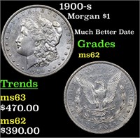 1900-s Morgan $1 Grades Select Unc