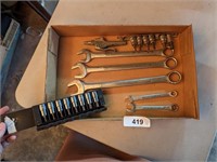 (2) Craftsman Wrenches & Other Wrenches