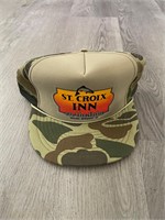 Vintage St. Croix Inn Camo Hat