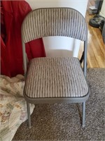 Single Folding Chair, Padded Seat