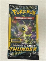 Pokemon S&M  Lost Thunder  3 card Pack