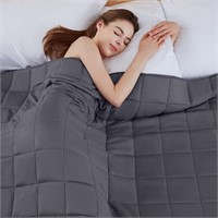 M5  Teler Weighted Blanket 48x72 Twin Grey