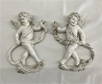 Two Piiece Angel Wall Decor