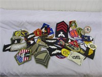 Large Grouping of Patches- mostly military