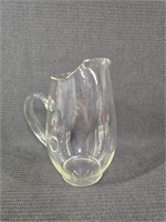 Large Clear Glass Pitcher