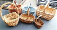 6 Wicker Baskets