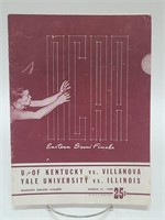 1949 Illini Basketball NCAA Elite 8 Program