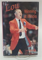 1989 Illini Team Signed Lou Henson Book