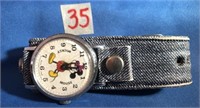 Walt Disney Productions Swiss Made Wrist Watch and