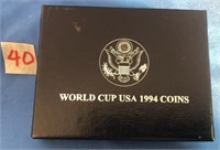 1994 World Cup Half Dollar, Copper Clad in Clam
