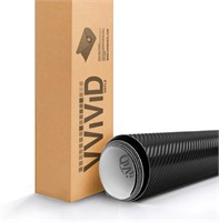 VViViD XPO Black Carbon Fiber Wrap (6ft x 5ft)