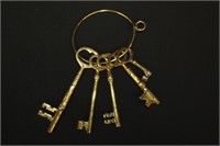 Antique Brass Keys