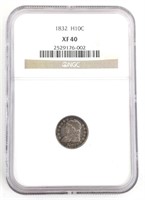 1832 U.S. Capped Bust Half Dime NGC XF 40