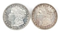 1879 & 1879-S Morgan Silver Dollars