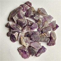 CERT 247.30 Ct Rough Amethyst Gemstones Lot, GLI C
