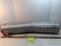 Flexible aluminum duct, 6" diameter