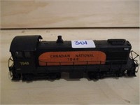 H.O Scale Canadian national locomotive