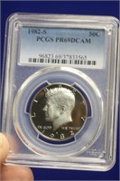 PCGS 1982-S Kennedy Half Dollar