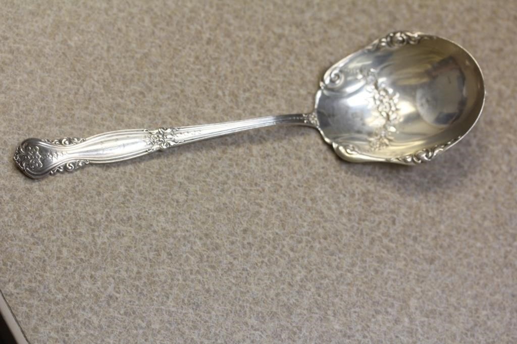 Ornate Sterling Bon Bon Spoon