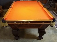 Brunswick Balke Collender Monarch  Pool Table