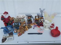 Various Figurines, Ornaments Etc