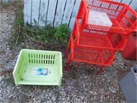 Plastic Stacking Baskets & Small Orginizer Cubes