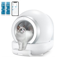 **READ DESC** DOVSCA Cat Litter Box Self Cleaning,