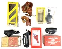 (5) Brauer & Buchner Leather Holsters