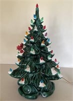 16" Ceramic Christmas tree