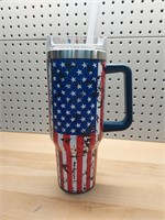 40 oz. american flag cup