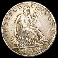 1855-O Seated Liberty Half Dollar CLOSELY