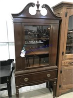 China cabinet, 29.5W x 6 ft. tall