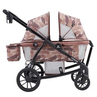 All-Terrain Wagon Stroller for Two  Brown