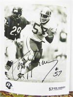 Signed Autograph Picture Ken Harvey Redskins #57