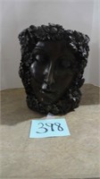 Face Bronze Planter