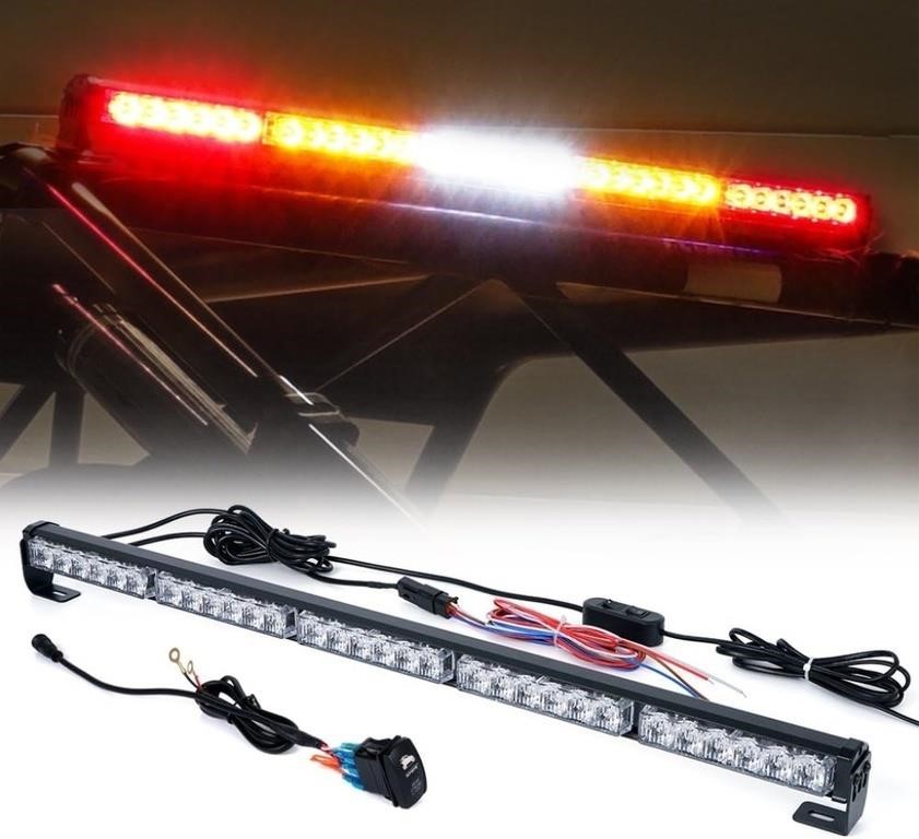 Xprite Upgraded 30 Offroad LED Rear Chase Strobe L